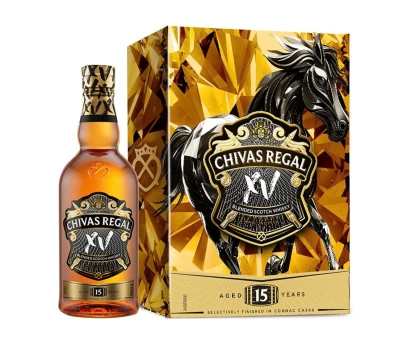 Bộ quà Tết Rượu Chivas Regal 15 Years Old 70cl