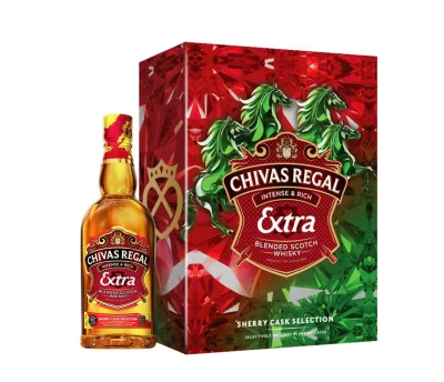 Bộ quà Tết Rượu Chivas Regal Extra Sherry Cask Selection BSW 70cl