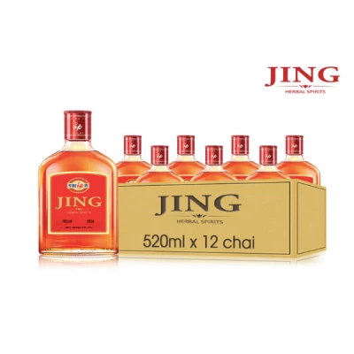 Thùng rượu JING 35% Vol 520ml 12 chai