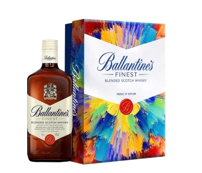 Bộ quà Tết Rượu Ballantine’s Finest 70cl